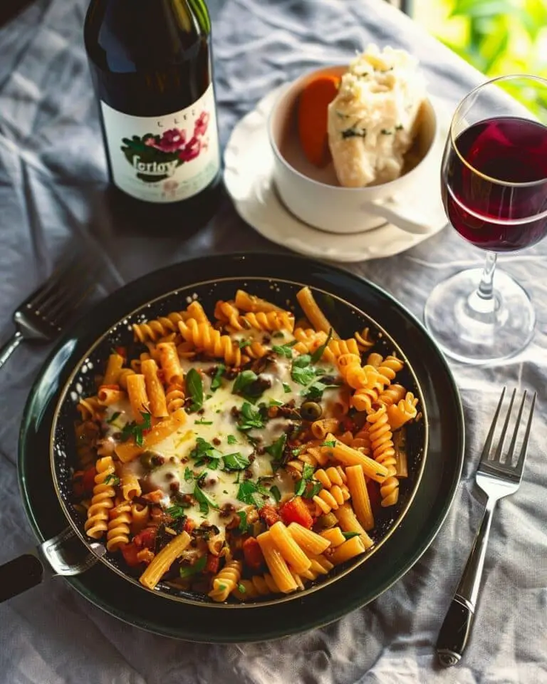 Four-Cheese Pasta Recipe