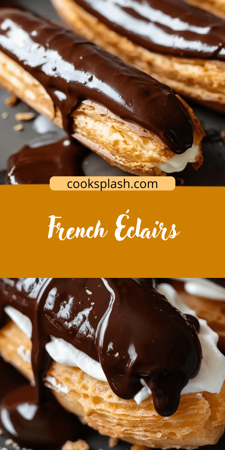 French Éclairs | Cook Splash