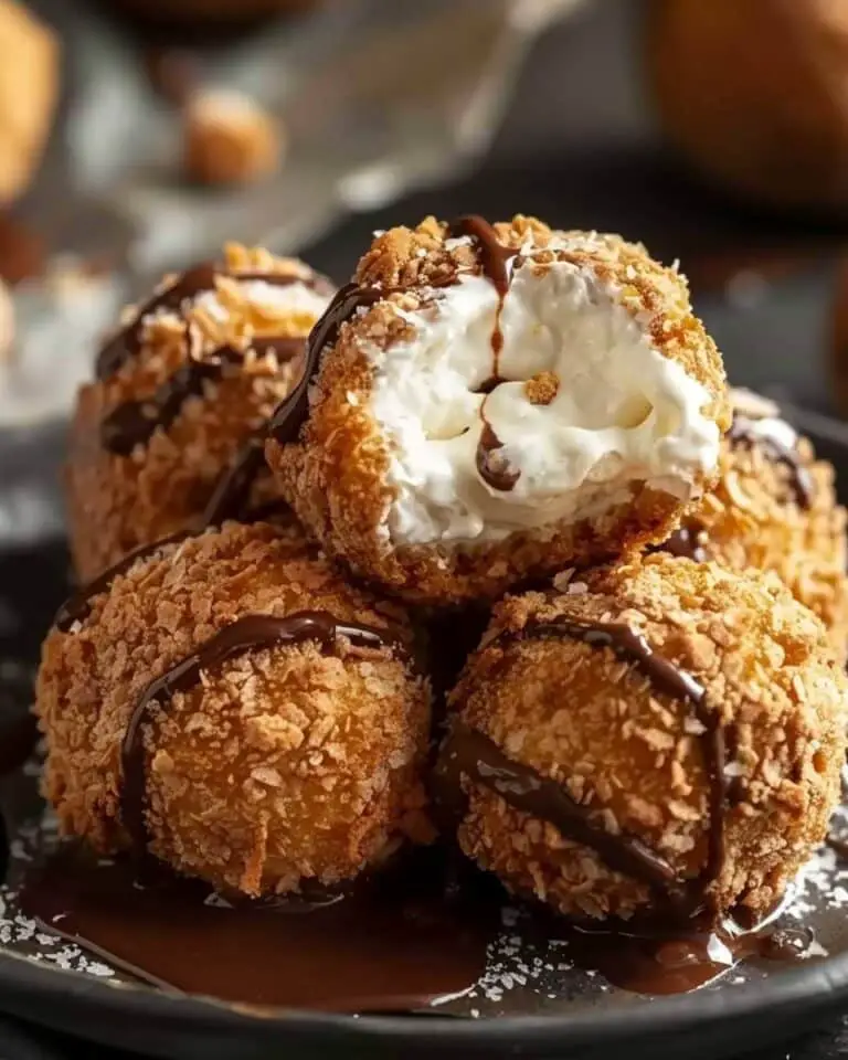 Fried S’mores Bombs