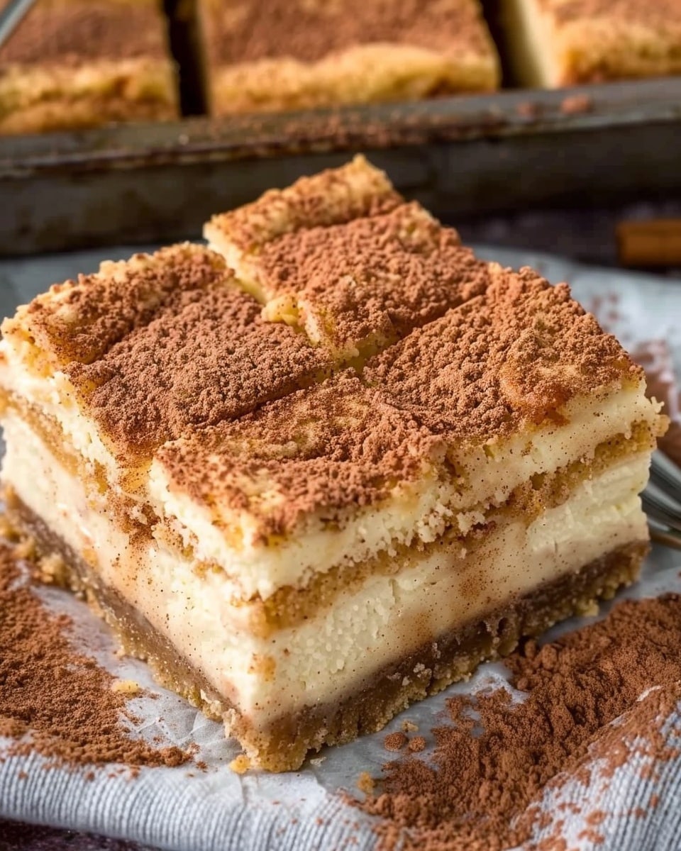 Snickerdoodle Cheesecake Bars