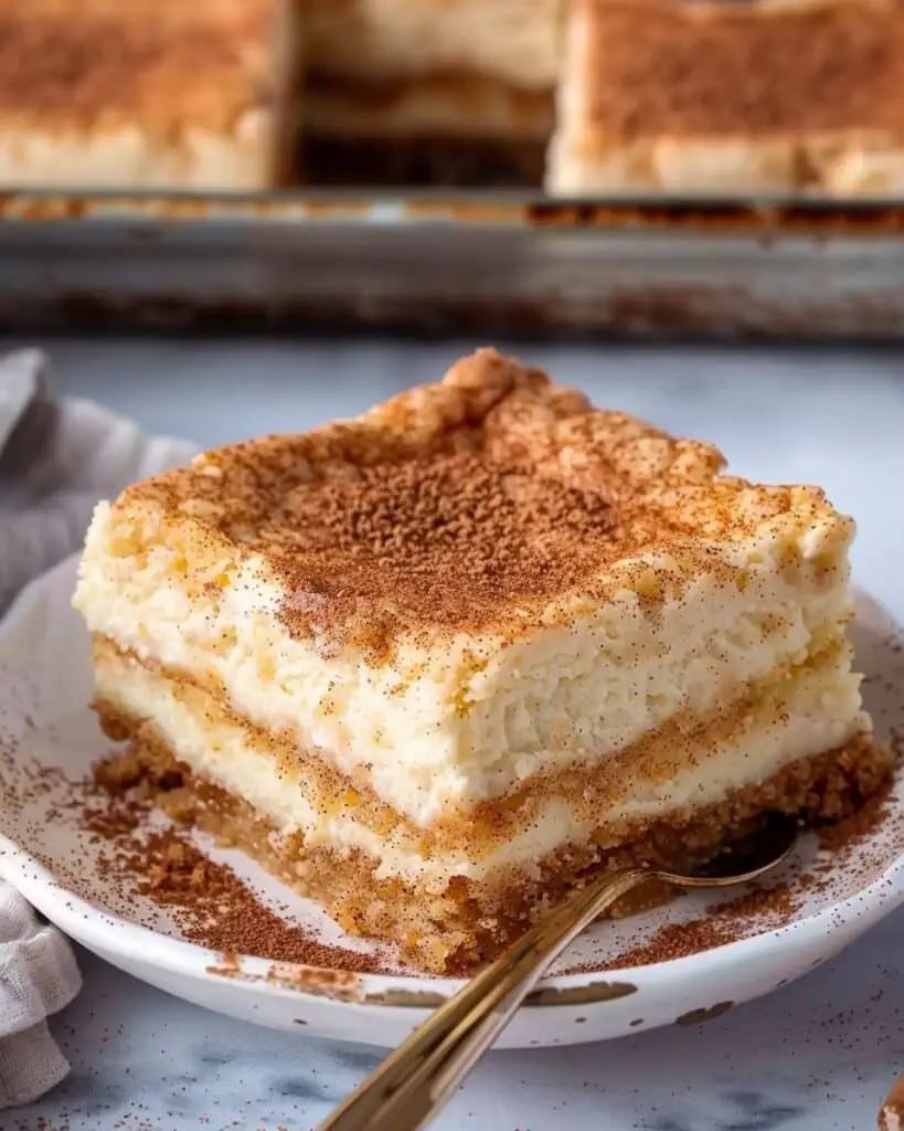 Snickerdoodle Cheesecake Bars