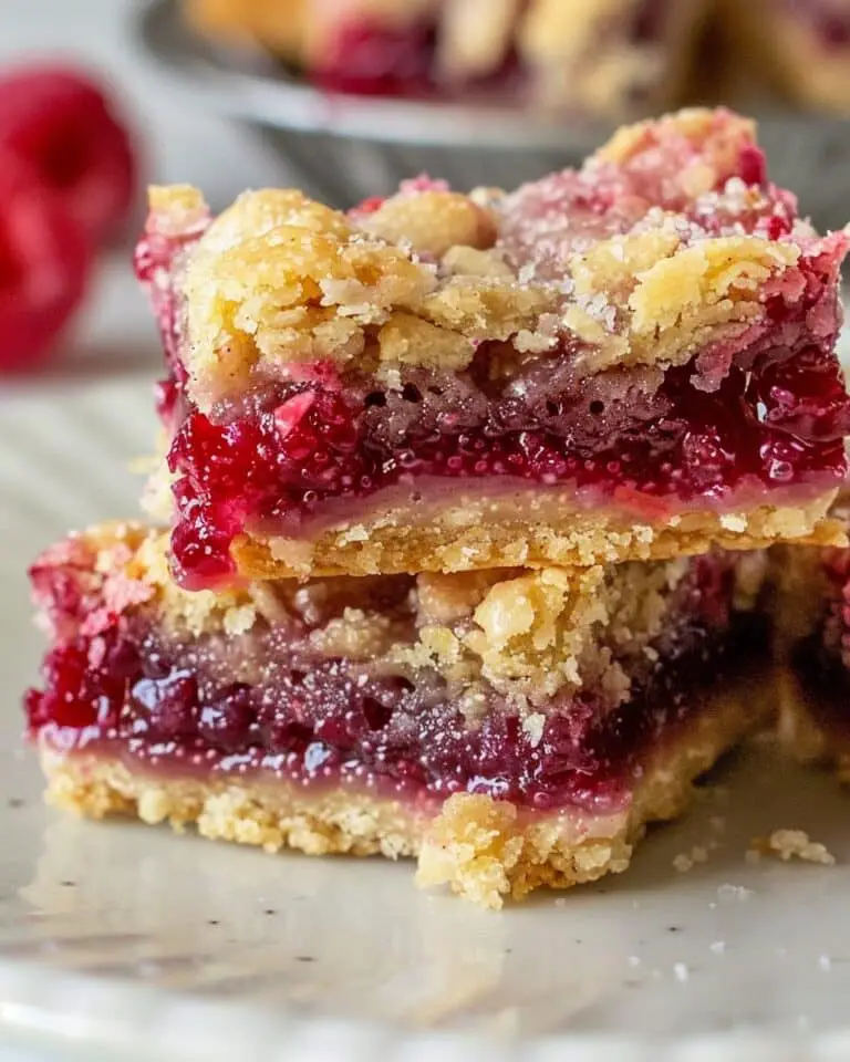 Keto Raspberry Jam Bars