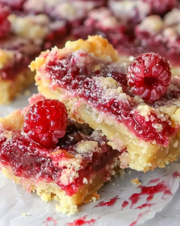 Keto Raspberry Jam Bars