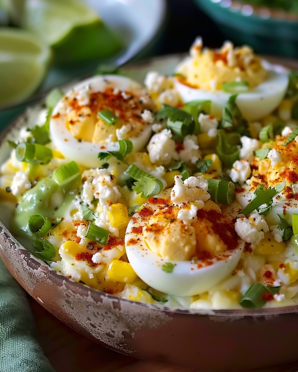 Mexican Street Corn Eggs