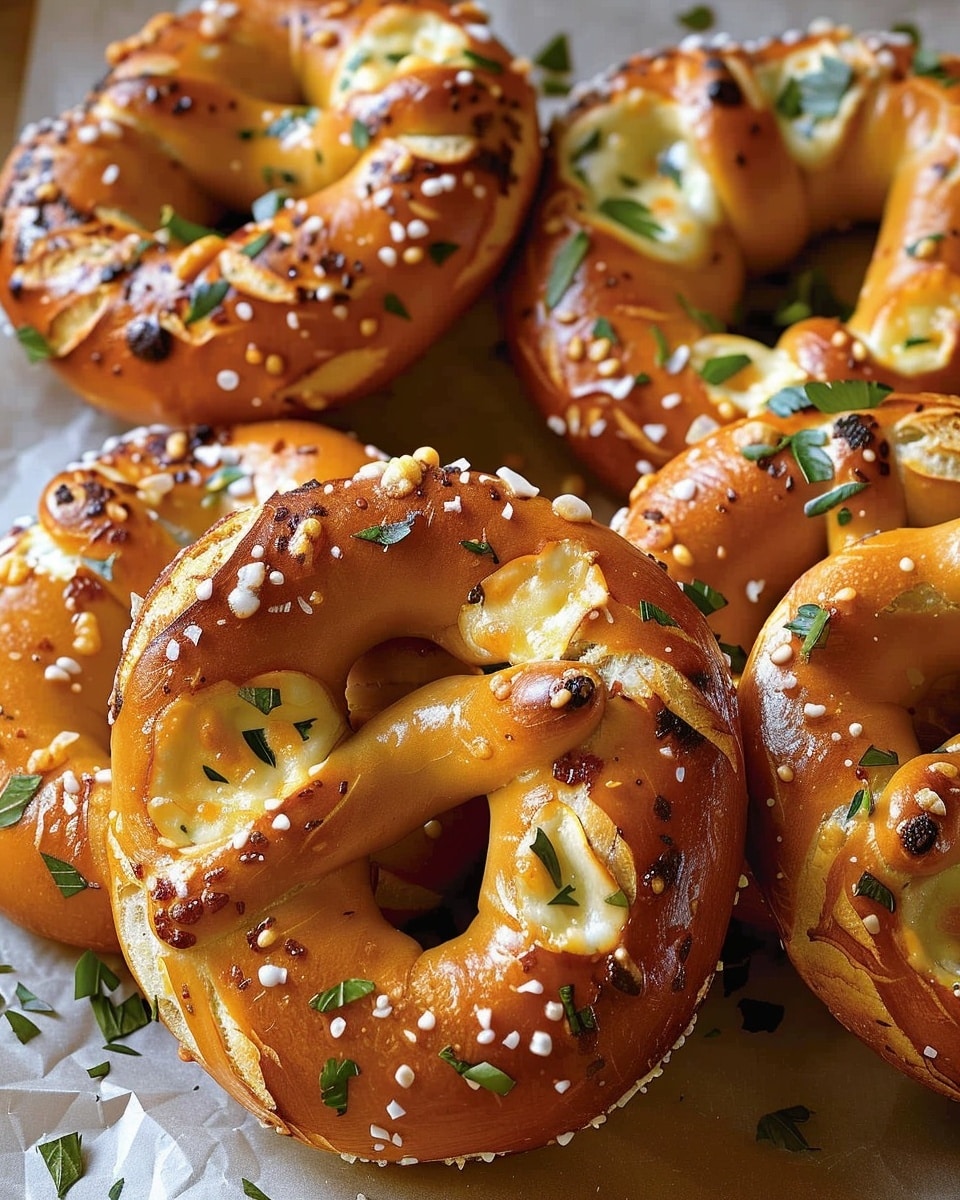 Ho to make Mozzarella Stuffed Soft Pretzels