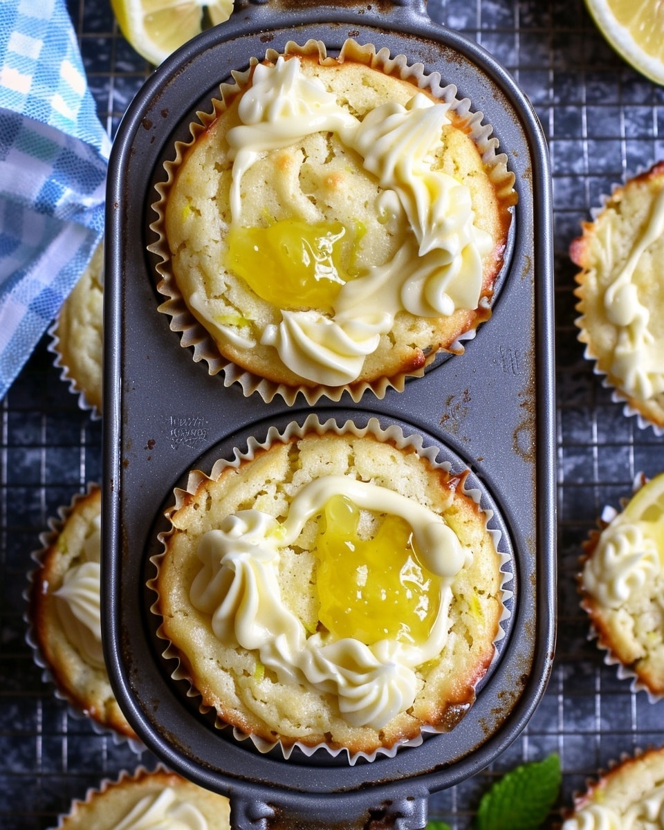 Muffins with Lemon Curd