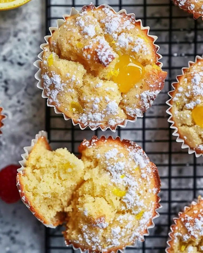 Muffins with Lemon Curd
