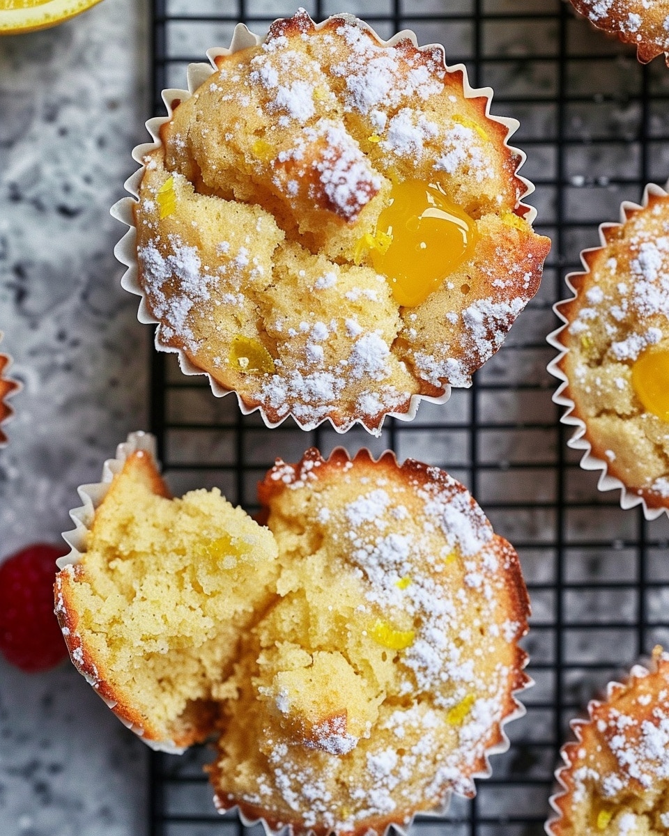 Muffins with Lemon Curd
