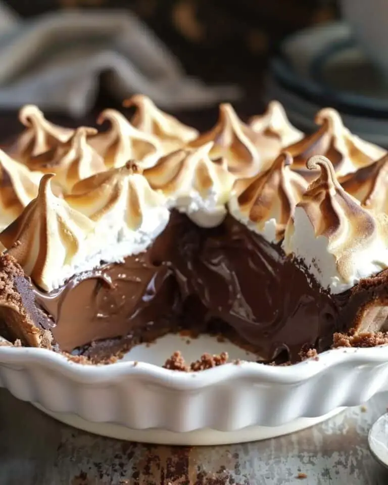 Old‑Fashioned Chocolate Meringue Pie