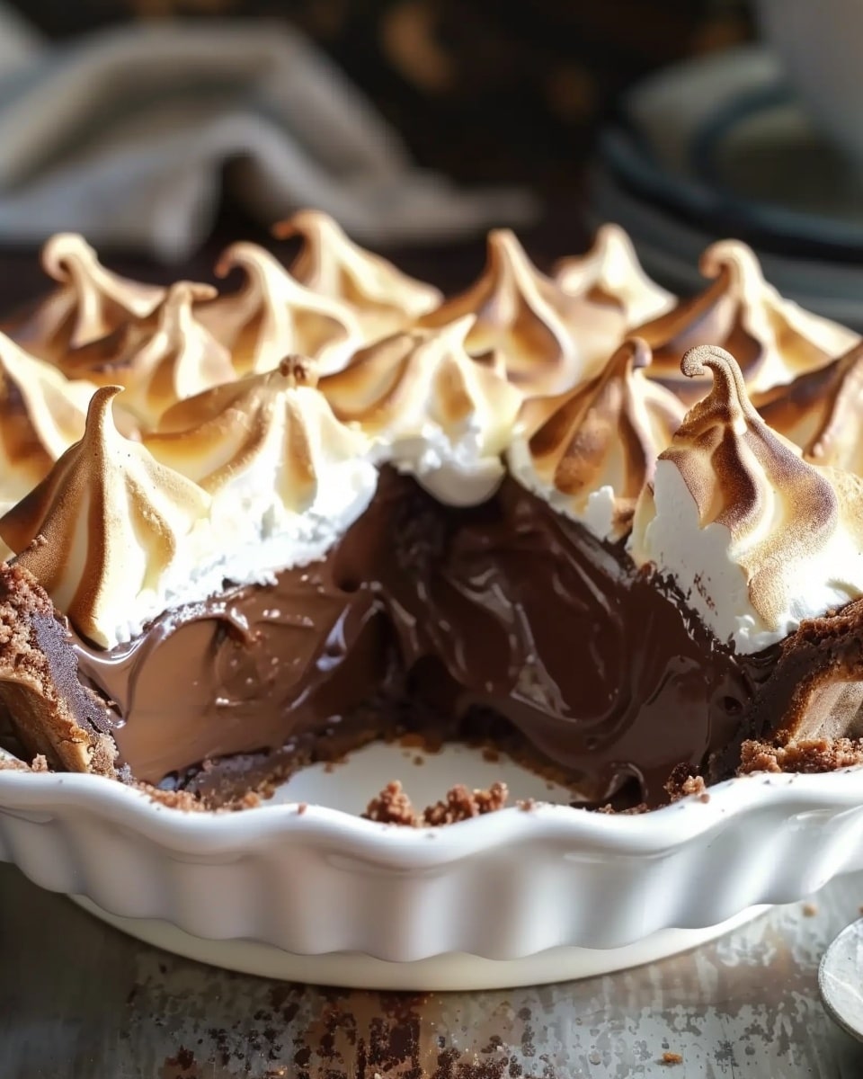 Old‑Fashioned Chocolate Meringue Pie