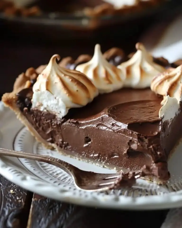 Old‑Fashioned Chocolate Meringue Pie