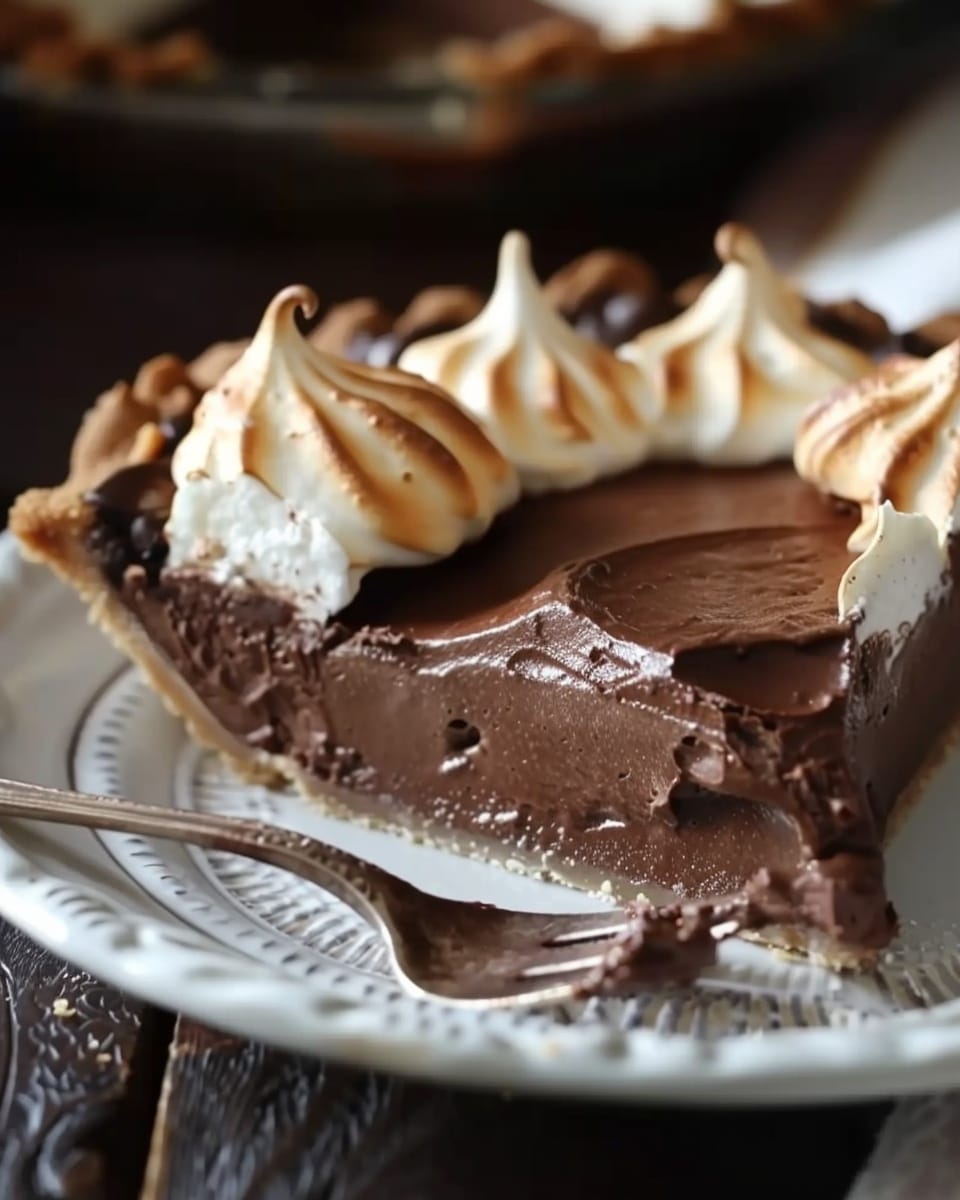 Old‑Fashioned Chocolate Meringue Pie
