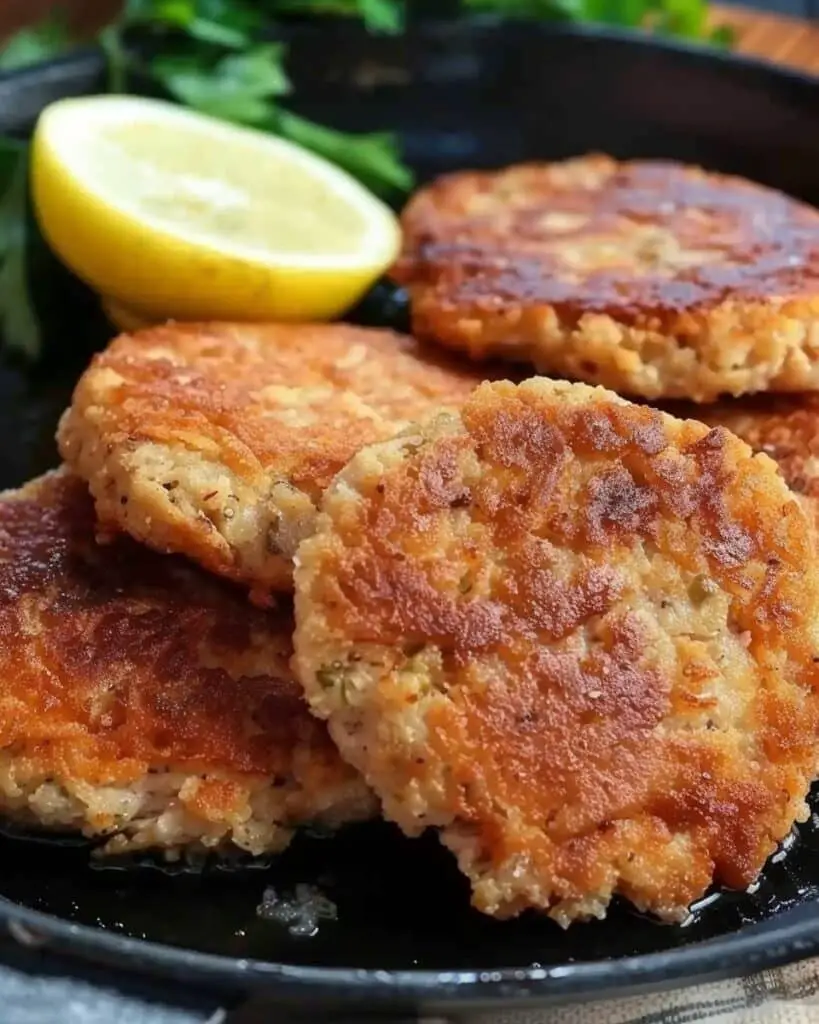 Old-Fashioned Fried Salmon Patties