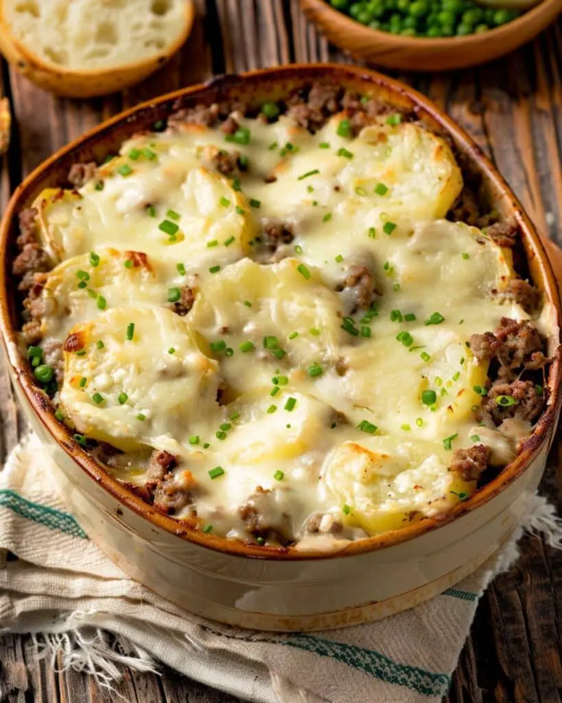 Grandma’s Snowy Day Shepherd’s Pie Casserole