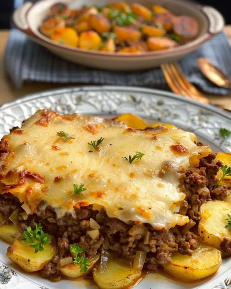 Grandma’s Snowy Day Shepherd’s Pie Casserole