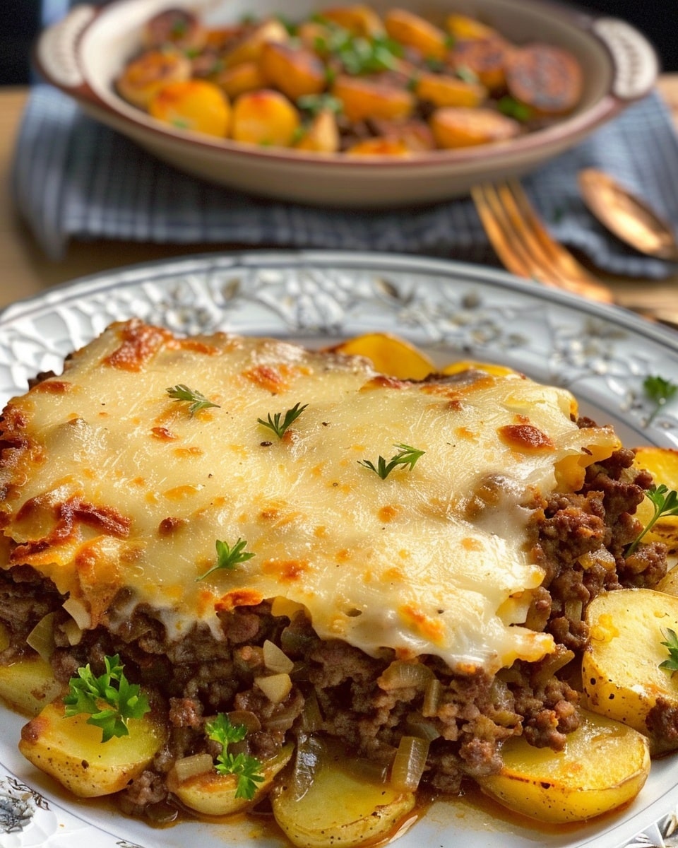 Grandma’s Snowy Day Shepherd’s Pie Casserole