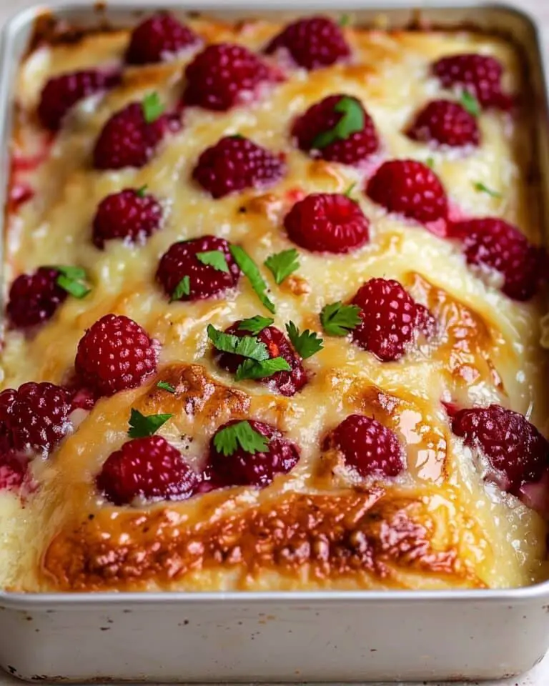Raspberry Jalapeño Cream Cheese Chicken Bake
