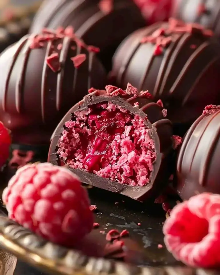 Raspberry Truffles