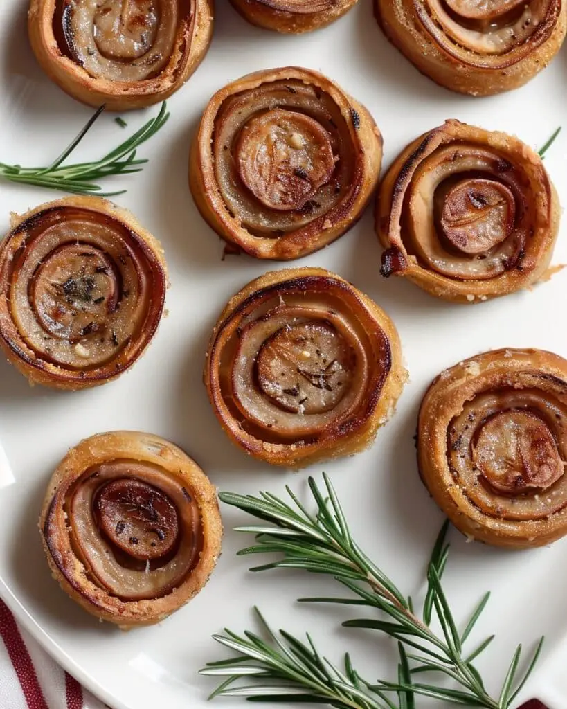 Sandwich Crust Garlic Rolls