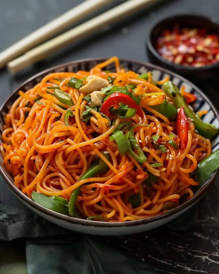 Schezwan Noodles Recipe