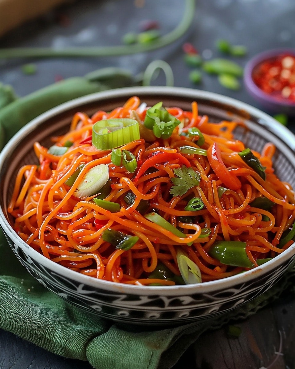 Schezwan Noodles Recipe