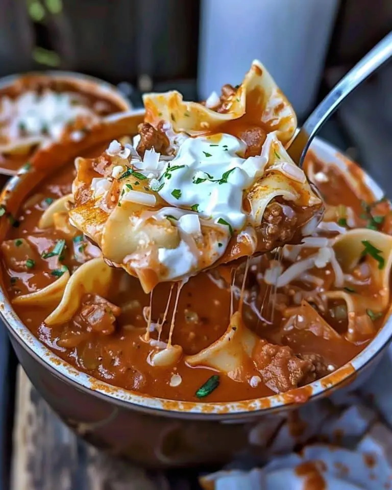 Sicilian Lasagna Soup