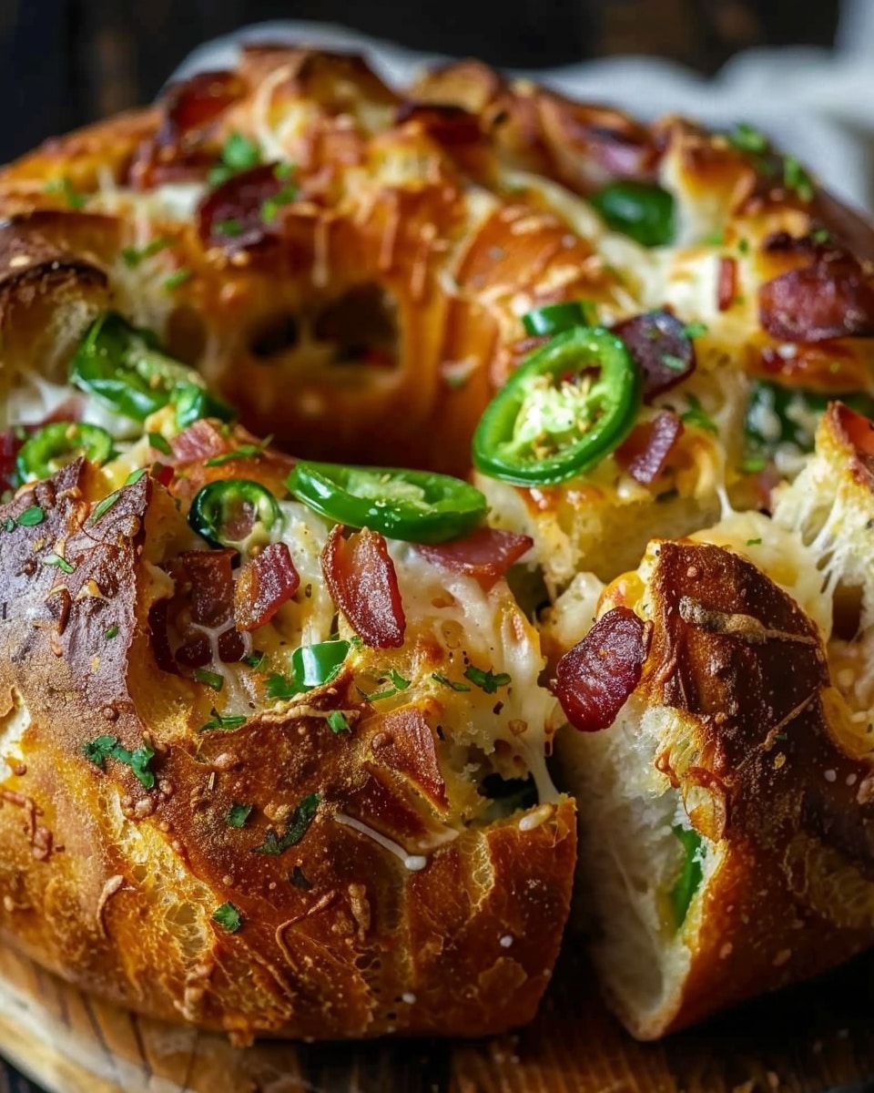 Sourdough Jalapeño Popper Bread Bowl