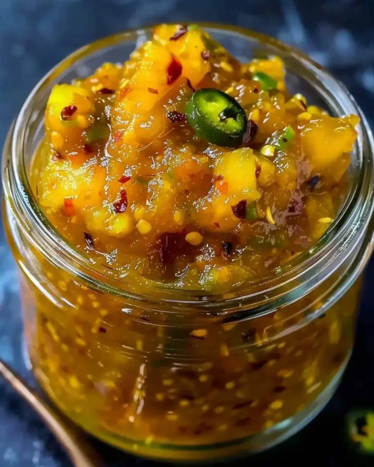 Spicy Pineapple Jalapeño Chutney