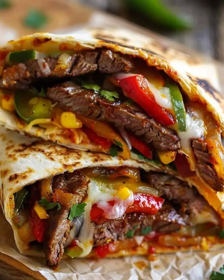 Steak Fajita Crunchwraps (Crispy)
