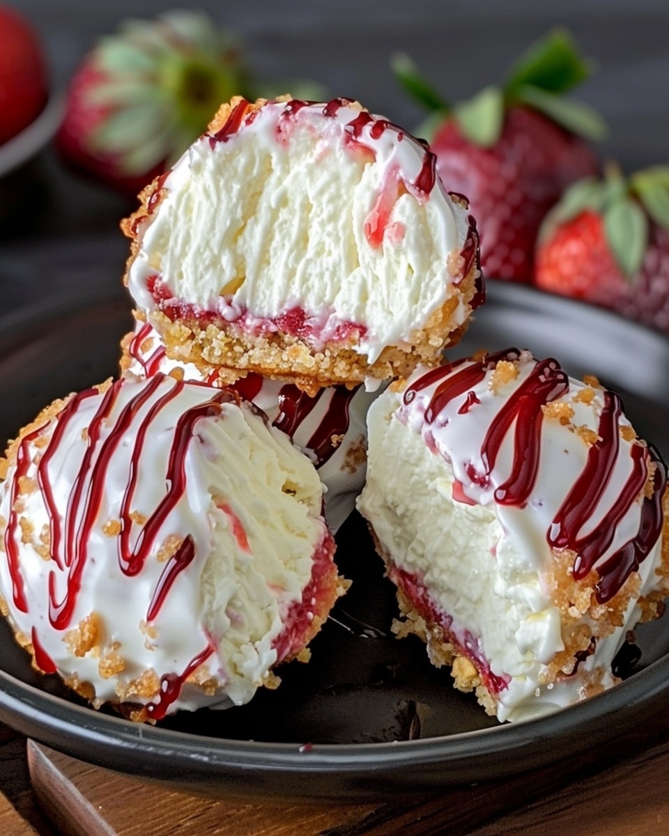 Strawberry Cheesecake Balls