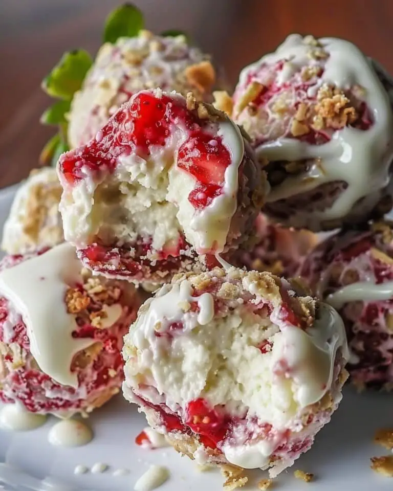 Strawberry Cheesecake Balls