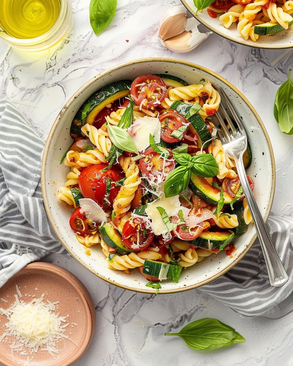 Tomato Zucchini Pasta