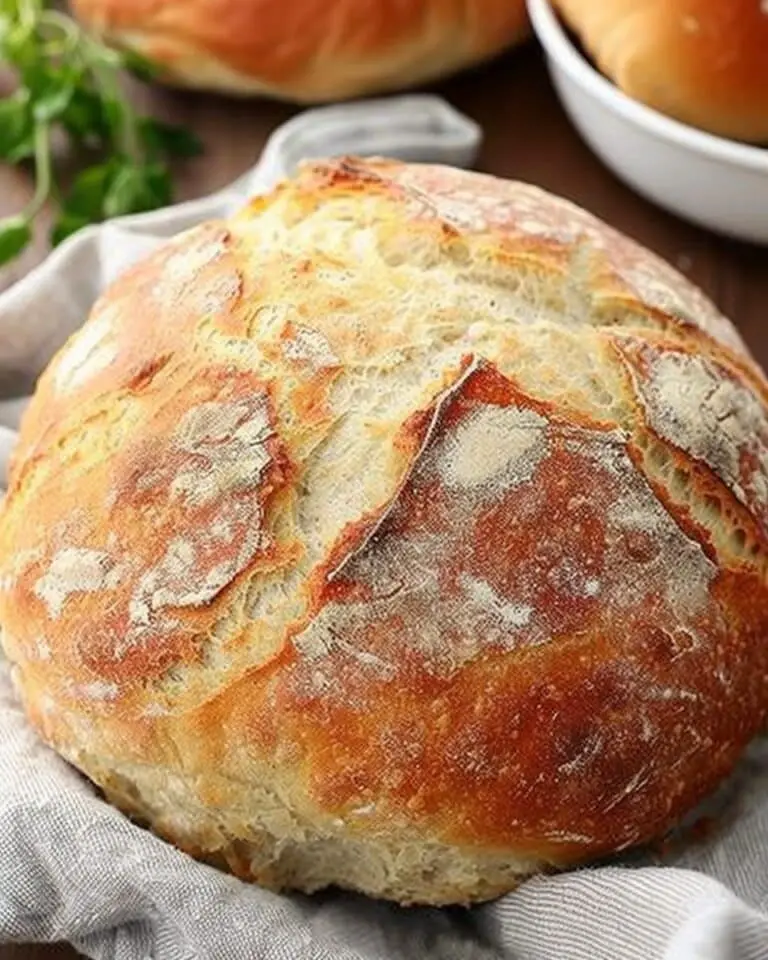 4-Ingredient Homemade Bread