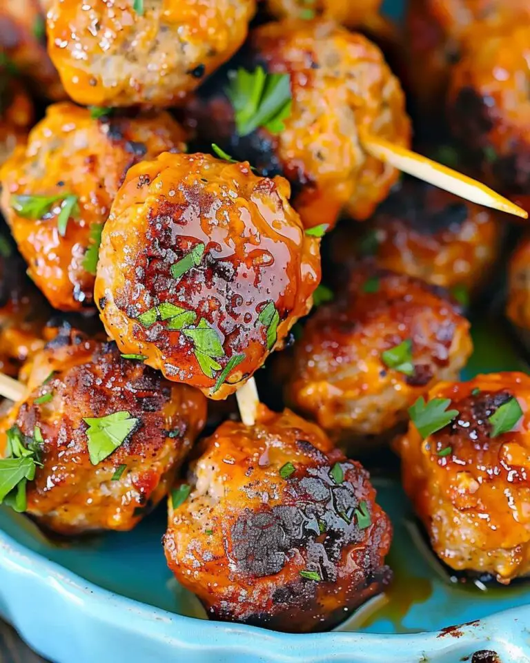 Air Fryer Firecracker Chicken Meatballs