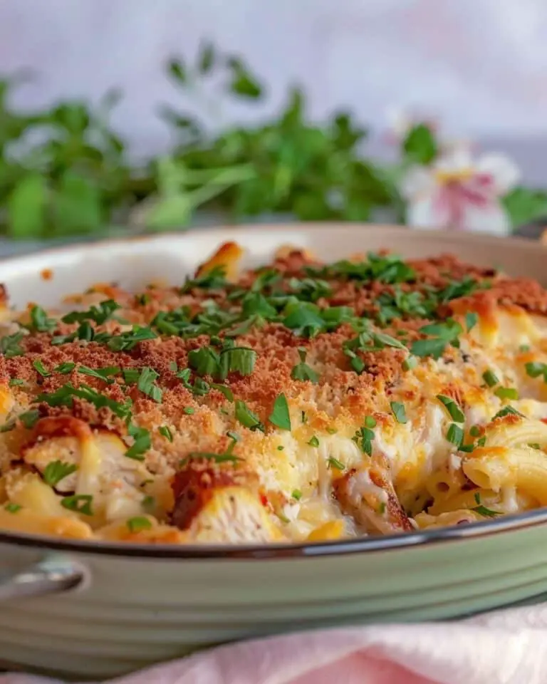 BBQ Chicken Mac and Cheese