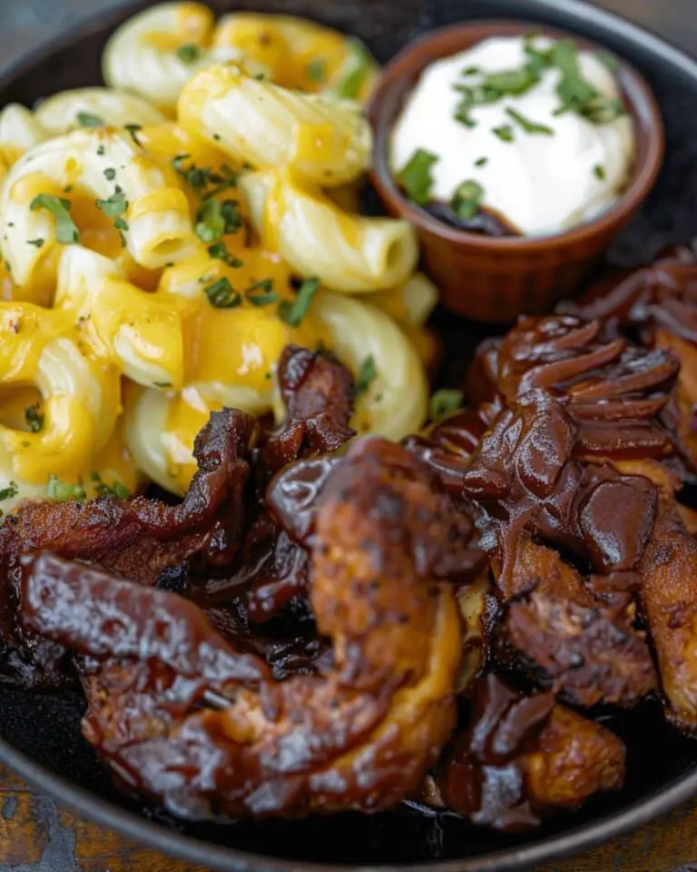 BBQ Chicken Mac and Cheese