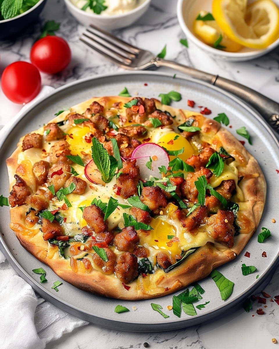 Breakfast Pizza (Packed With Protein!)