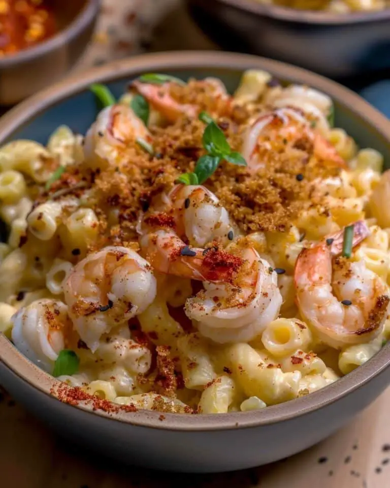 Cajun Shrimp and Crab Mac and Cheese