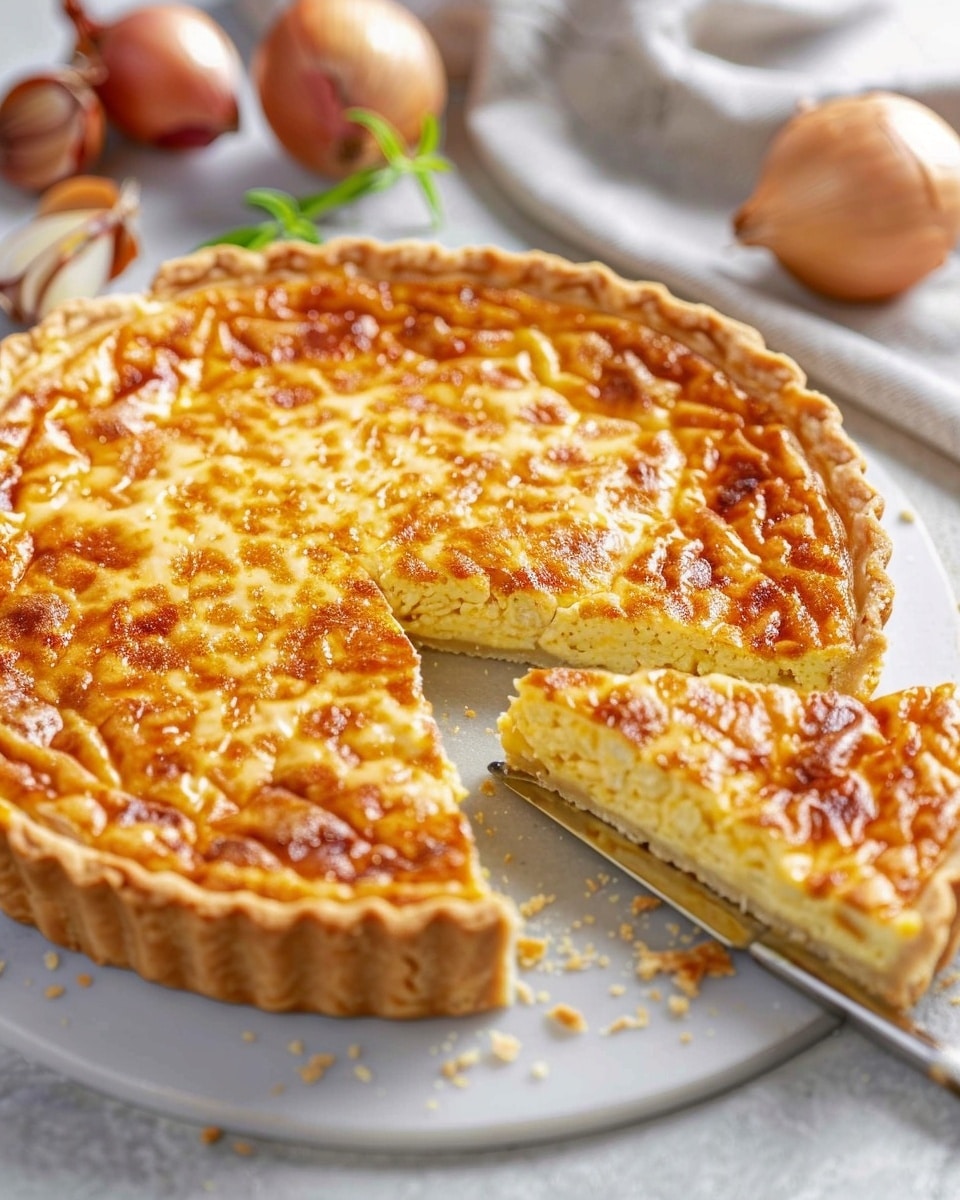Cheese and Onion Quiche