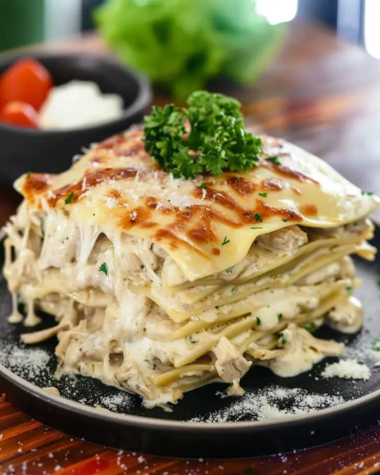 Chicken Alfredo Lasagna Recipe