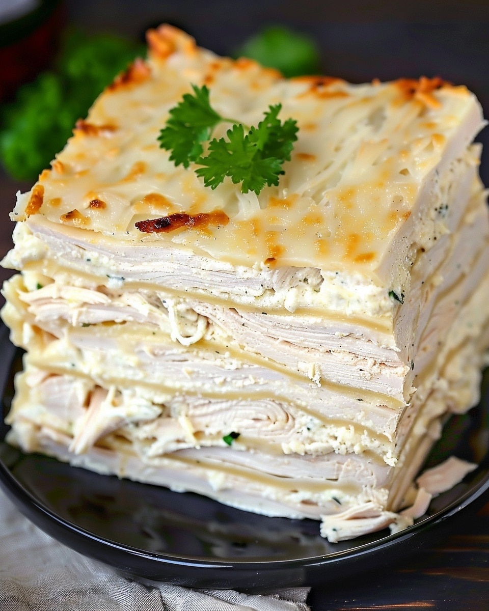 Chicken Alfredo Lasagna Recipe