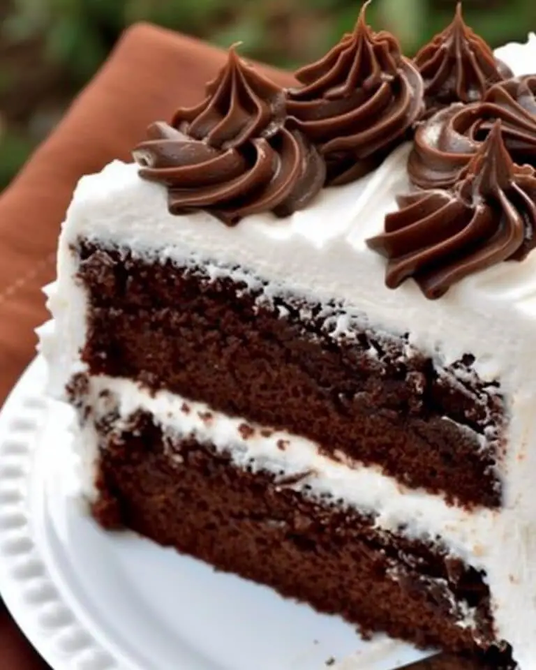 Chocolate Cake with 7 Minute Frosting