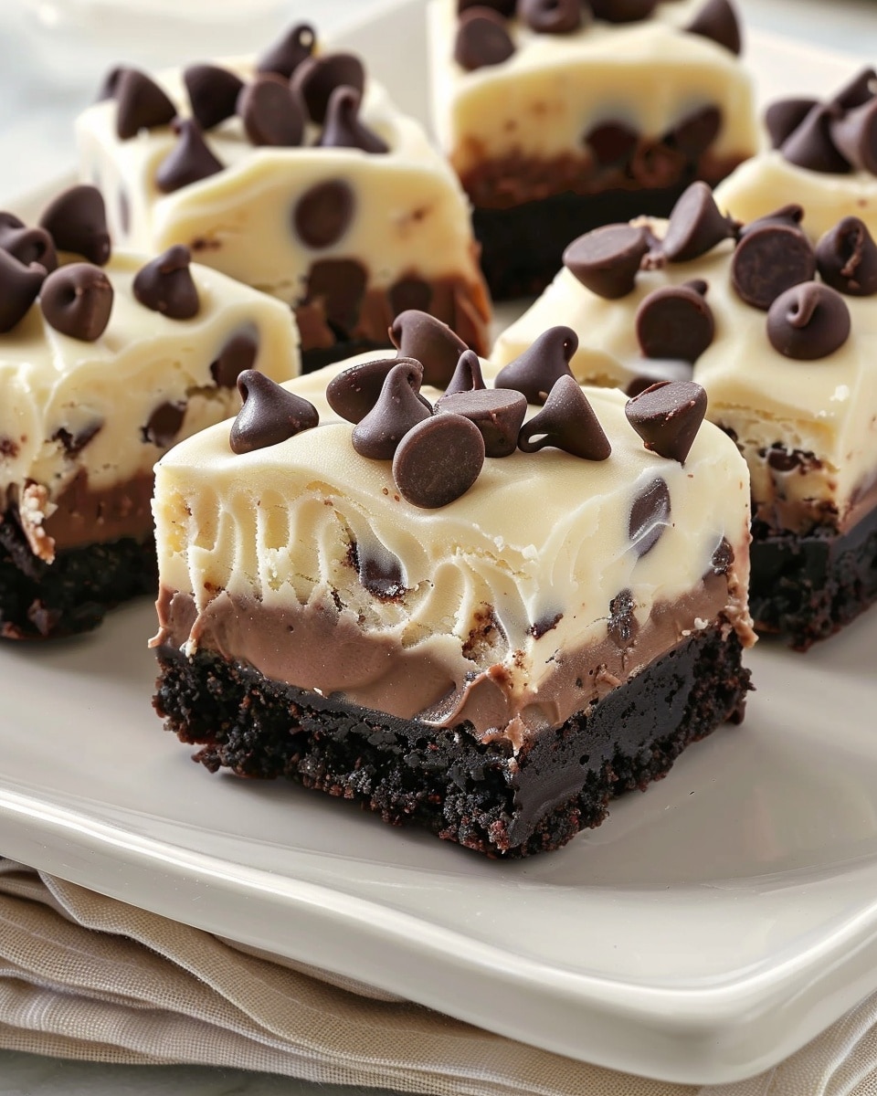 Ho to make Chocolate Chip Cookie Dough Brownie Bites