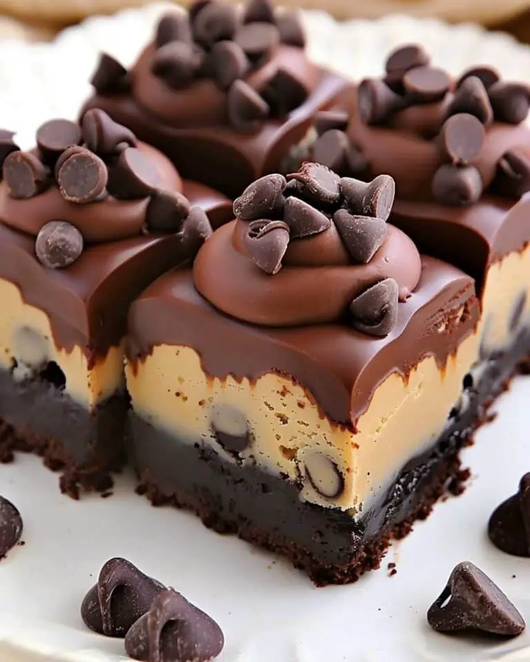 Ho to make Chocolate Chip Cookie Dough Brownie Bites