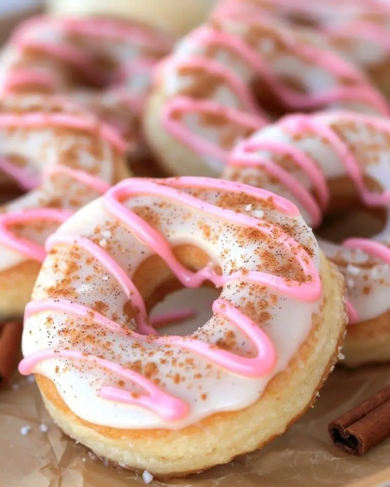 Cinnamon Kissed Cheesecake Donut Cookies