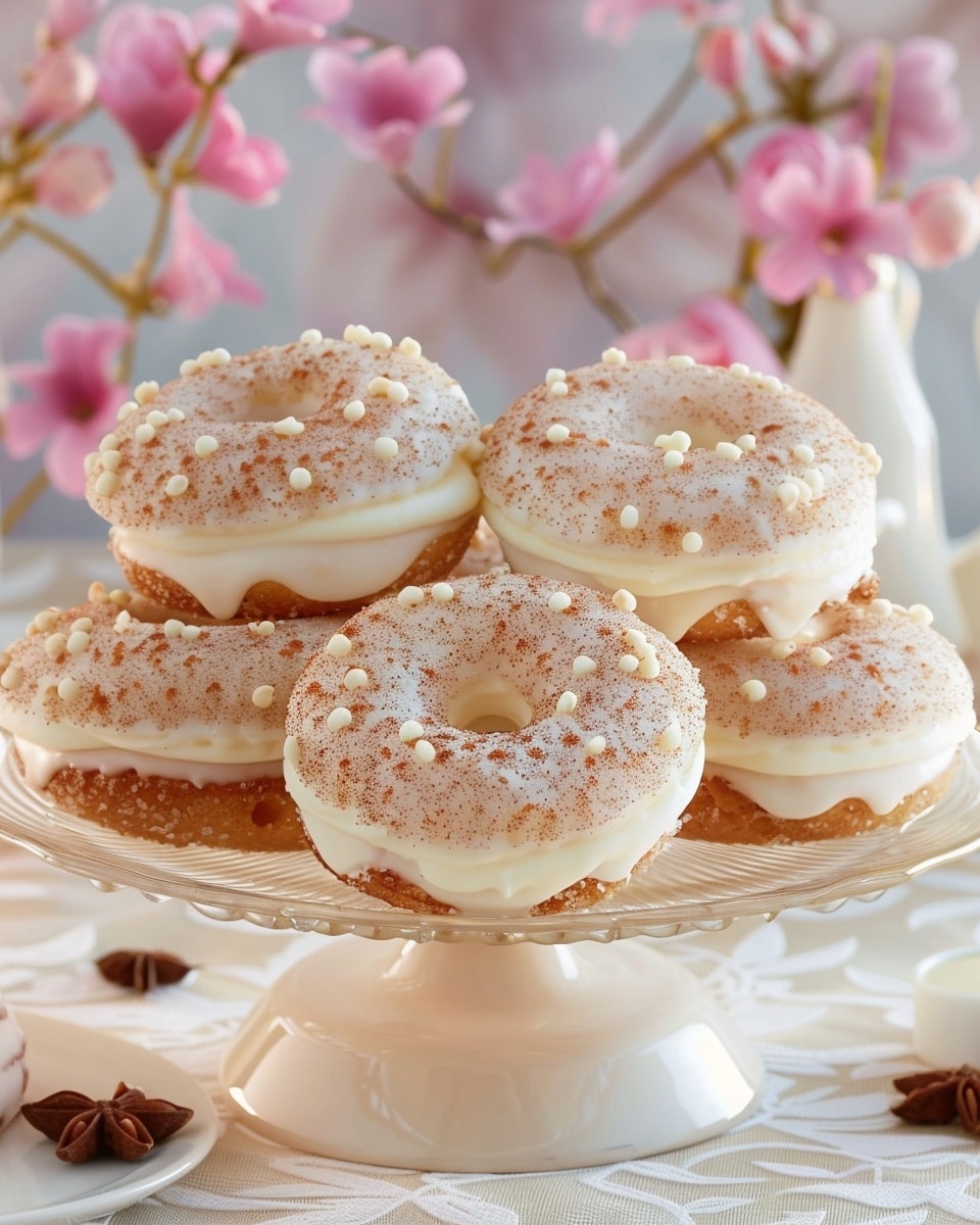 Cinnamon Kissed Cheesecake Donut Cookies