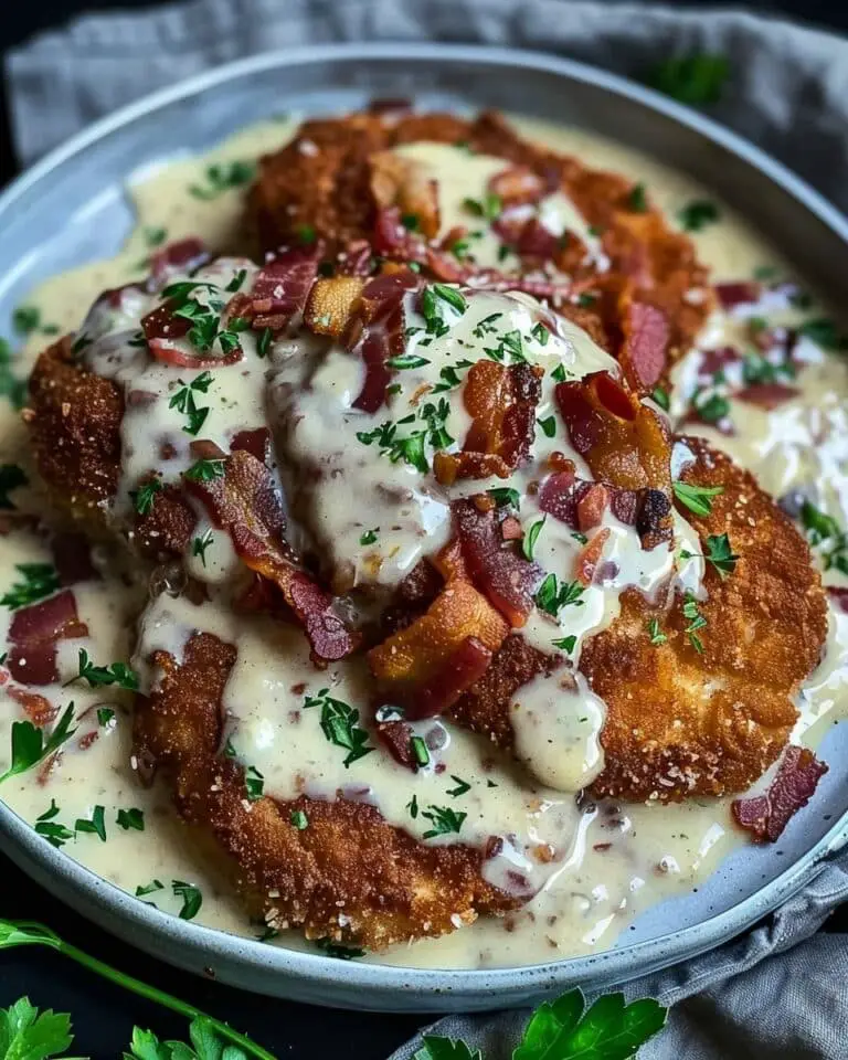 Country Fried Chicken with Creamy Onion Gravy