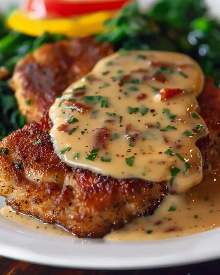 Country Fried Chicken with Creamy Onion Gravy