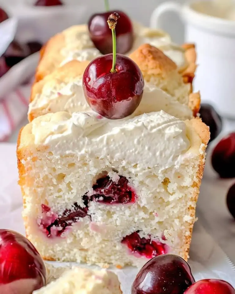 Cream Cheese Cherry Brunch Loaf
