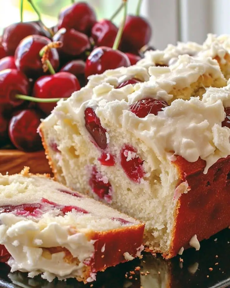 Cream Cheese Cherry Brunch Loaf